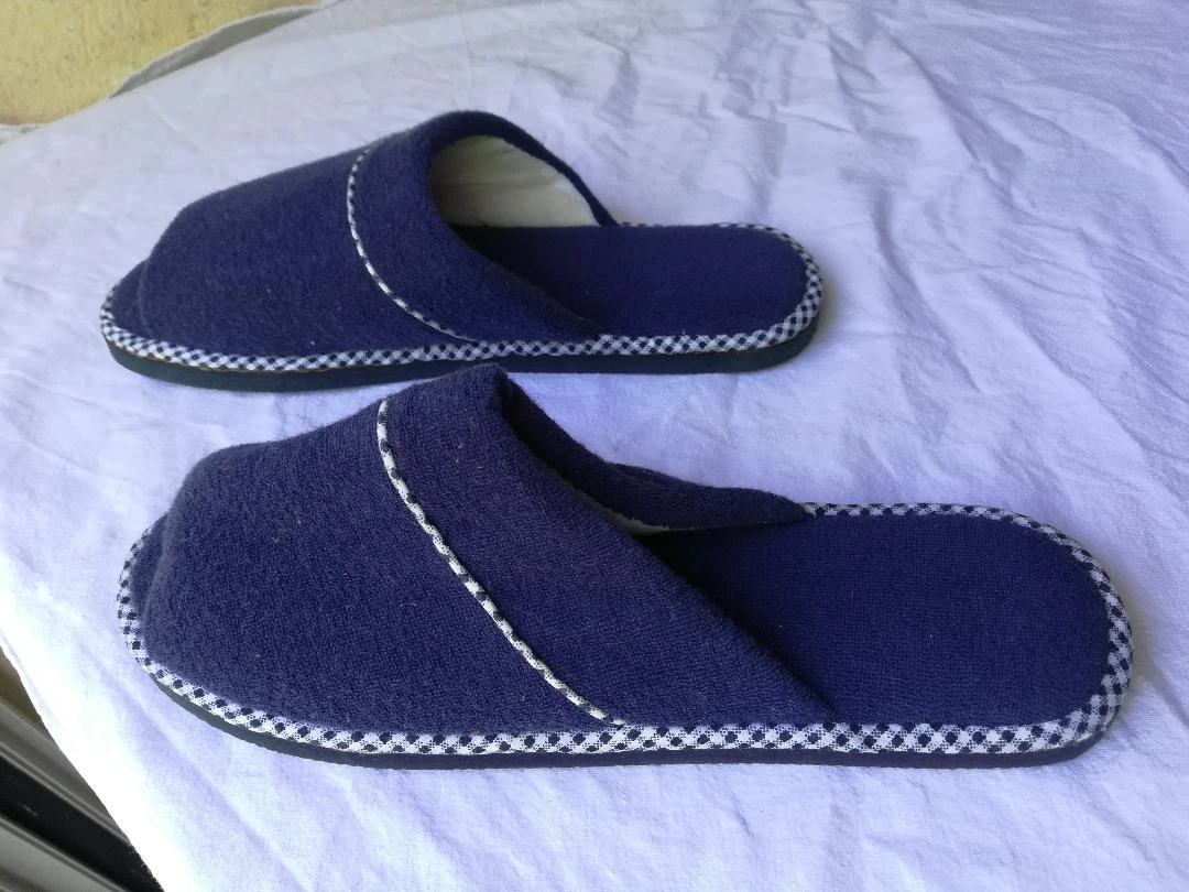 Pantufas-Mulas abertas na frente em esponja Marine tamanho 40- novas – photo 4